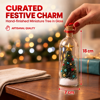 Recordable Christmas Tree in a Bottle